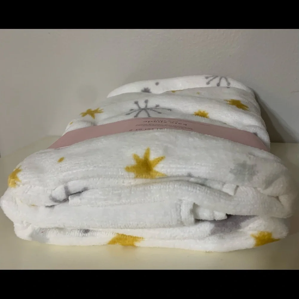 Kate Spade holiday hand towels, NWT